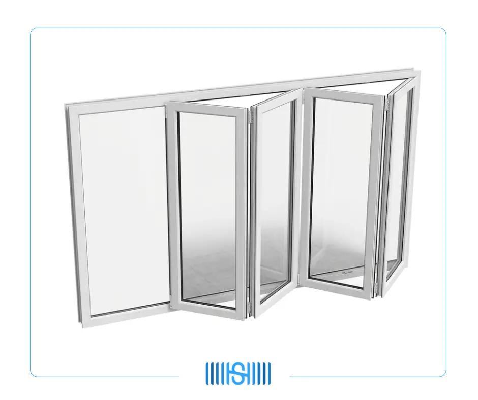 Ventana plegable de PVC — Swedish House